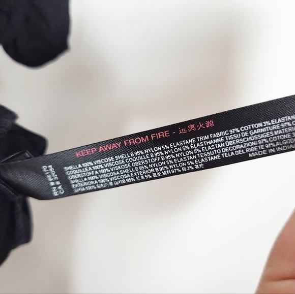 FREE PEOPLE Cleo bodysuit in black NWT - Picture 6 of 6